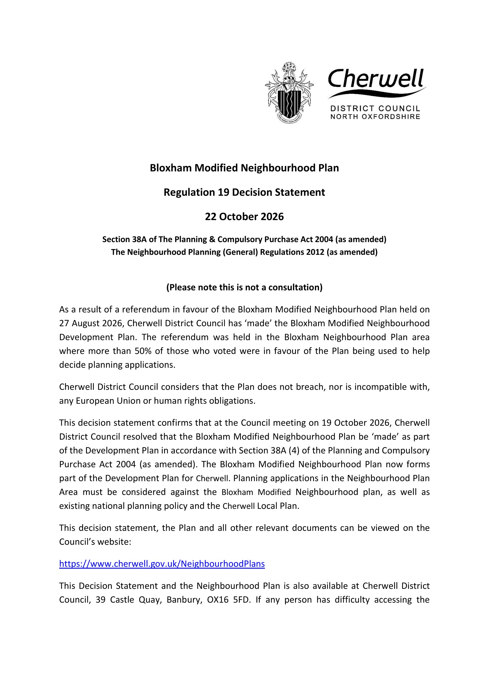 images/news/Bloxham_Neighbourhood_Plan_Regulation_19_Decision_Statement_Page_1.jpeg